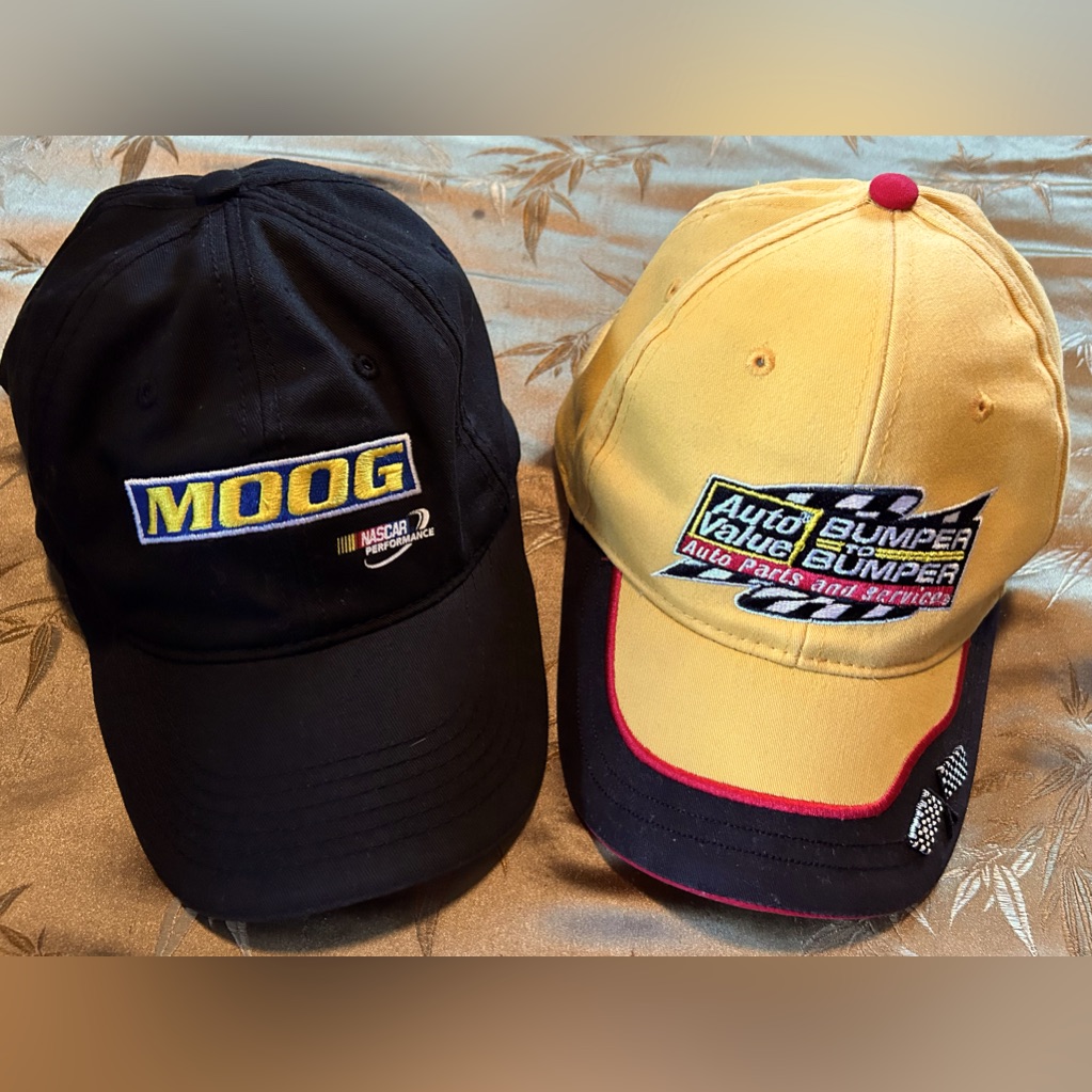 2 Nascar Caps